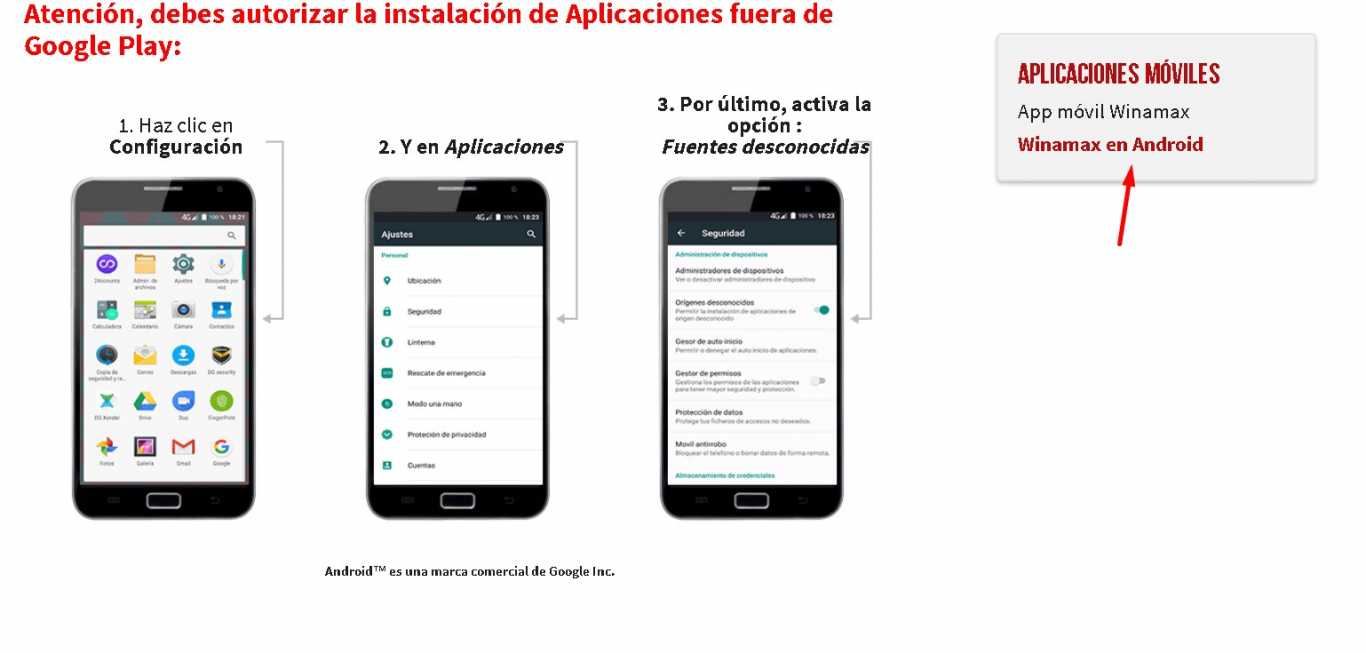 Winamax Android App En Espana 1 Winamax Descargar Apk Espanol